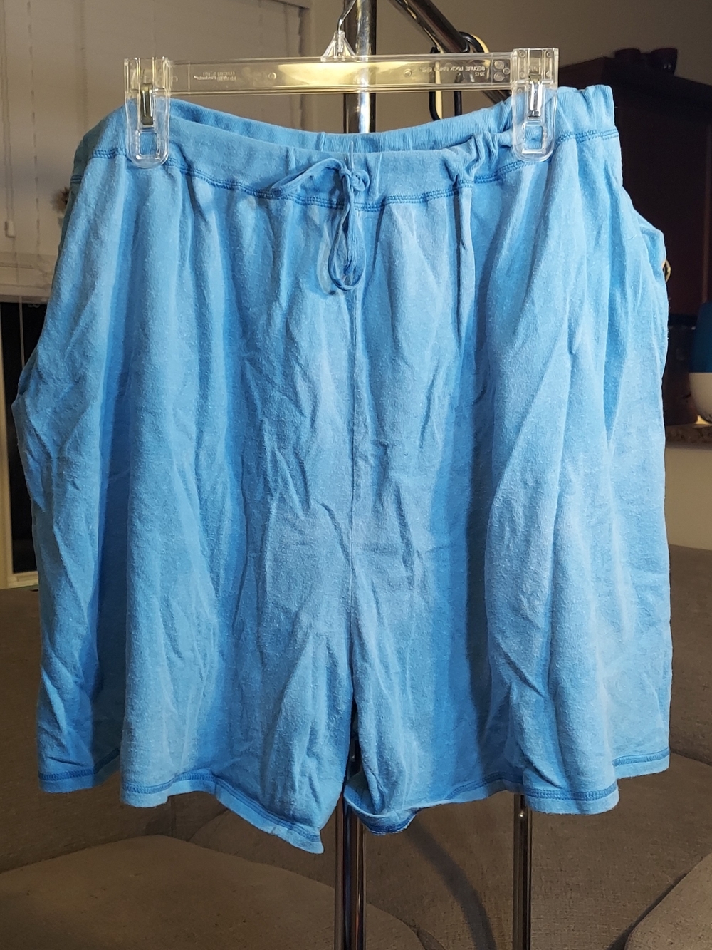 Just My Size Sky Blue Men's Athletic Drawstring Shorts